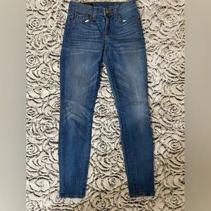 J Crew Women’s “Toothpick” Jeans Size 24